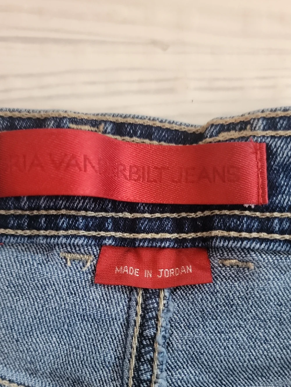 Gloria Vanderbilt Vintage Red Tag Straight-Leg Women's Blue Jeans Size 12S